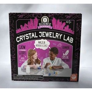 Crystal Jewelry Lab by Mindware Science Academy  NEW! UNOPENED! Ages 8 and up